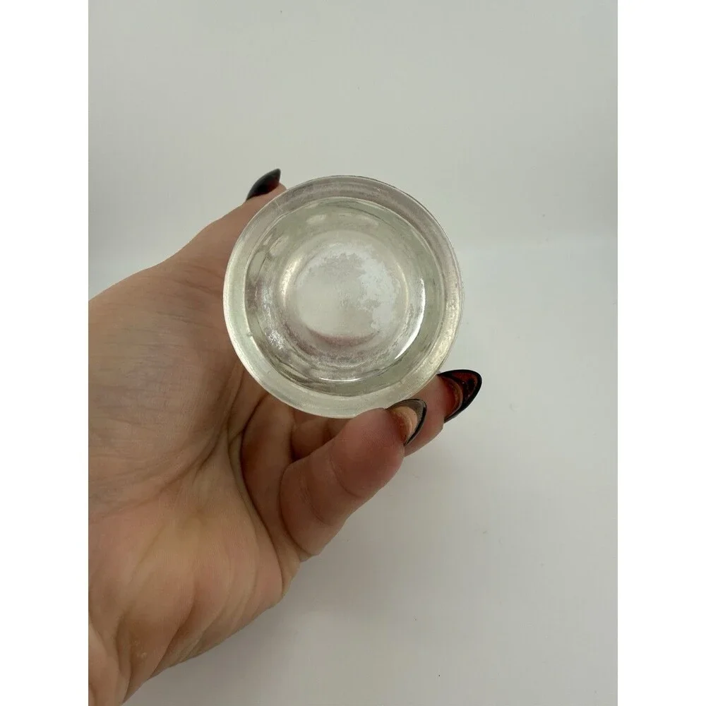 Vintage MID CENTURY 1960s Pressed COLONIAL Iridescent FEDERAL GLASS 10oz Tumbler